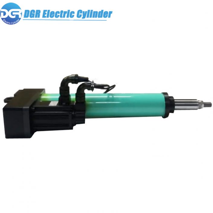 high load ball screw linear actuator ，linear actuator heavy duty for 6DOF motion platform