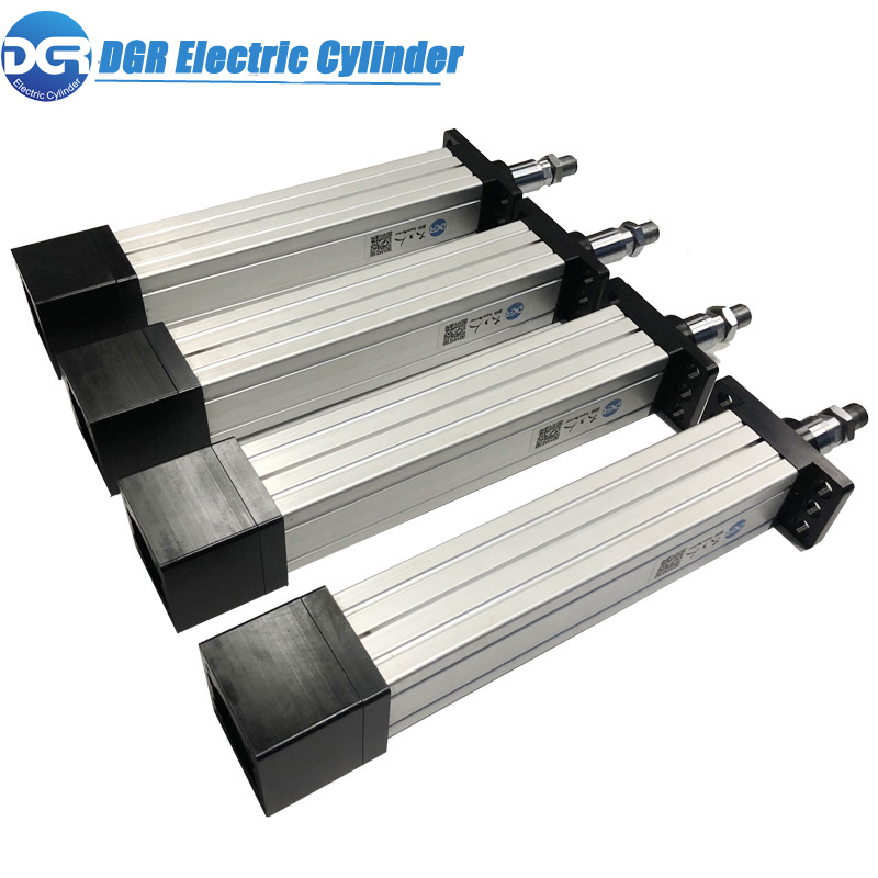 DGR61I Fast Double Acting Inline Electric Linear Piston Rod Actuator