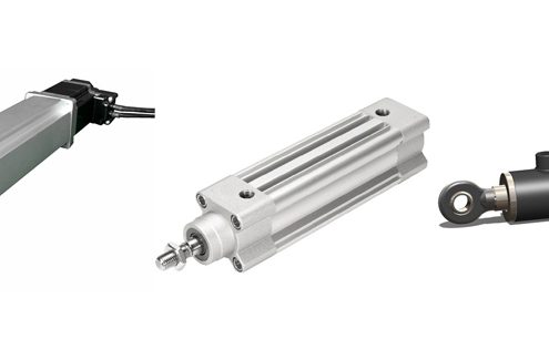 electric, hydraulic pneumatic cylinder comparison