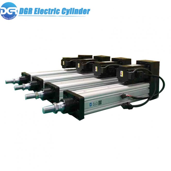 DMX512 Control electric linear actuator，Electric Servo Linear Actuator for Robotic LED Screen Advertising Billboard