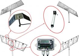 Precision electric linear actuators for solar tracking systems